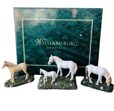 2005 Lang & Wise Williamsburg Retired Horses #0506021 3 Pcs in Original Box picture