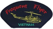 Huey Frequent Flyer Vietnam 5.25 Inch Embroidered Patch EE1485 F1D6O picture