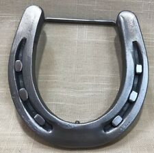 Horseshoe Belt Buckle For 2” Western Belts Real Pony Horseshoe Unisex Made In Az picture