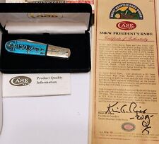 MINT CASE-XX LTD. ED. SMOOTH BLUE BONE 1-BLADE BARLOW KNIFE 61009-SS 031 of 100 picture