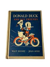 1939 Walt Disney Donald Duck And His Friend Vintage Walt Disney Illustrated Book picture