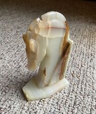 Horse Head Bookend Marble Stone Book End picture