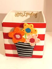 Happy Everything Planter Bright Colorful Happy picture