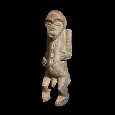 Fang Figure Kabeja Statues Made Of Solid Wood, Traditional Colors Tribe-7871 picture