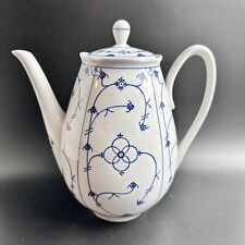 WINTERLING Strawflower Tea Pot Germany Porcelain Coffee with Lid Vintage German picture