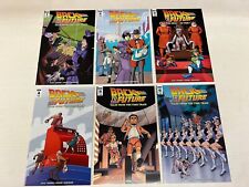 Back To The Future Tales From The Time Train Set Issues 1-6 IDW 2018 Low Print picture