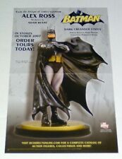 2007 Alex Ross DC Direct 17x11 inch Batman Dark Crusader statue promo toy POSTER picture