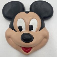 Vintage MICKEY MOUSE Head Mold 3D Disney Painted Face Wall Hanging picture
