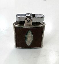 Ronson Vintage Leather Wrapped Lighter UNTESTED picture