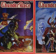 1987 SIGNED RAK Comics Thunder Mace #2 and #3 Vintage Bob Kraus Autograph  picture