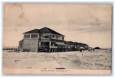 1909 Bathing Pavilion Beach Lawrence Long Island New York NY Antique Postcard picture