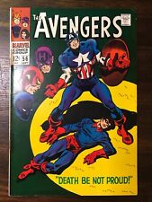 THE AVENGERS #56 MARVEL COMICS SILVER AGE 1968 - STAN LEE & ROMITA SR. picture