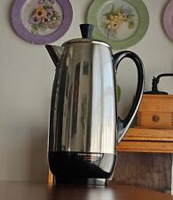 Vintage Made in USA Farberware Superfast Automatic 12 Cup Coffee Percolator picture