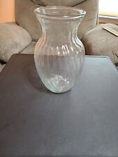 Vintage Cut Glass Vase 8 Inch Height picture