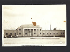 c.1940s Officers Mess Camp Croft South Carolina SC RPPC Real Photo Postcard UNP picture