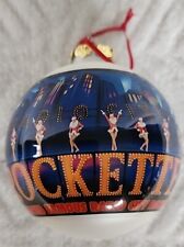 Radio City Rockettes Christmas Times Square Ornament Globe Rare picture