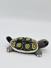 Vintage Artesania Rinconada Art Pottery Figurine Turtle Uruguay Clay Ceramic picture