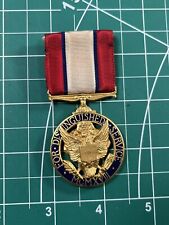 WWII Distinguished Service Medal DSM Numbers 6287 Slot Brooch picture
