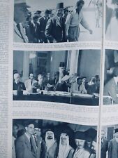 1947 1949 Israel Palestine Conflict 5 Newspapers Antique picture