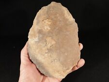HUGE One Million Year Old Early Stone Age ACHEULEAN HandAxe Mali 1282gr picture