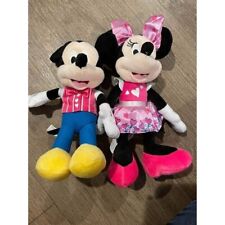 Mickey & Minnie Plush 9