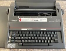BROTHER AX-22 ELECTRIC TYPEWRITER W/t KEYBOARD COVER Lightly Used Condition picture