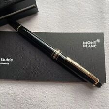 Montblanc Gold Finish Meisterstuck Classique Luxury Rollerball Pen Exotic Gifts picture