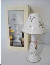 Bran New Lenox Butterfly Meadow Porcelain  Candlestick Lamp & Shade picture