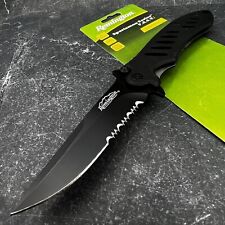 Remington Sportsman Black Large FAST Framelock EDC Folding Blade Pocket Knife picture