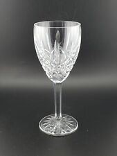 Waterford Araglin Crystal Wine Glass Goblets 7 1/8 picture