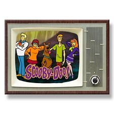 SCOOBY DOO Classic TV 3.5 inches x 2.5 inches Steel Cased FRIDGE MAGNET picture