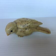 Vintage Small Porcelain Ceramic Sparrow Finch Japan Figurine Hand Painted picture