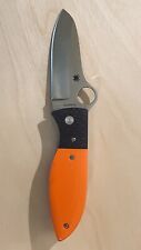 SPYDERCO FIREFLY™ G-10 ORANGE C184GOR DISCONTINUED MINT picture
