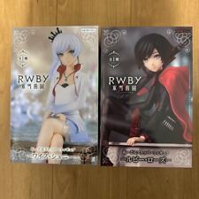 Rwby Ice Queendom Ruby Rose & Weiss Schnee Noodle Stopper Figure Set New jp picture
