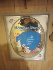 Vintage Peter Max Style Haagen-Dazs Cream Liqueur Advertising Mirror picture
