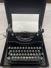 Gorgeous Vintage Remington Rand Quiet Model 1 Typewriter with Case picture