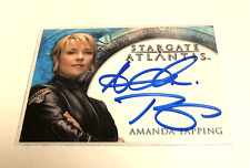 2008 Stargate: Atlantis Autograph Card Signed by Amanda Tapping Limited Edition picture