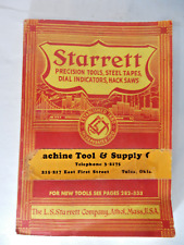 Vintage Starrett Fine Mechanical Tools, No 26A Catalog, Machinist Tools picture