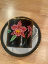 Chase Jaguar Jungle cup saucer with flower picture