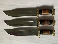 Dundee Crocodile Bowie Knife down under bowie D2 stainless).lot of 3 picture