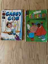 1 HARVEYHITS MAGAZINE COMIC BOOK GABBY GOB 1964 1 GOLD KEY FAT ALBERT VOL#1 1974 picture