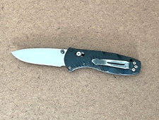BENCHMADE Knife - 580 154CM Stainless Steel BLACK Valox -Great Condition picture