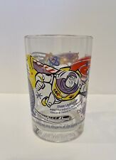 Vtg Buzz Lightyear ￼McDonald's 100 Years Walt Disney World Anniversary Glass NEW picture