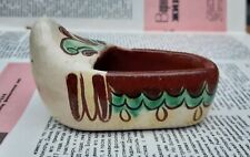 Ukrainian Clay Kosovo Ceramics ashtray Slipper shoes 1960s USSR  picture