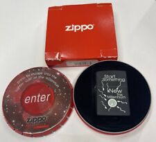 ZIPPO 1998 MILLENNIUM SERIES START SOMETHING NEW LIGHTER SEALED IN BOX 202F picture