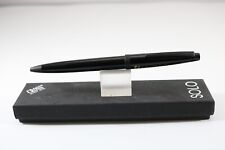 Vintage (c1994) Cross SOLO All Black Ballpoint Pen (Cased & Refill) picture
