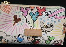 Dooney & Bourke Disney Parks Disney Sketch Cosmetic Bag - Used picture