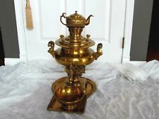 1870'S Imperial Russian Bronze & Tombac Samovar Tula By Salachev, Tula picture