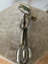 Vintage Stainless Steele Hand Mixer Edlund Company Green picture