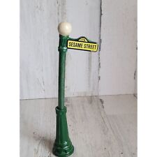 Gorham Sesame Street sign pole lamp figure 1976 vintage picture